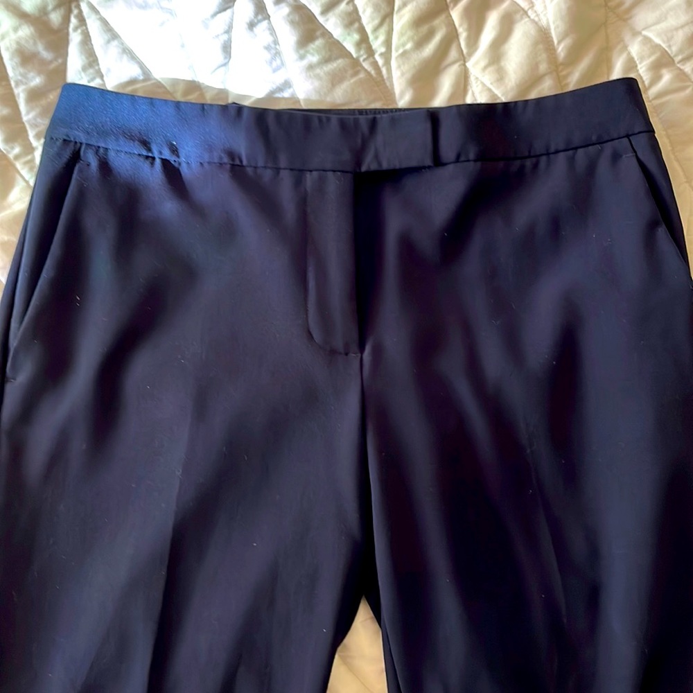 DKNY trouser navy blue size 2 straight leg